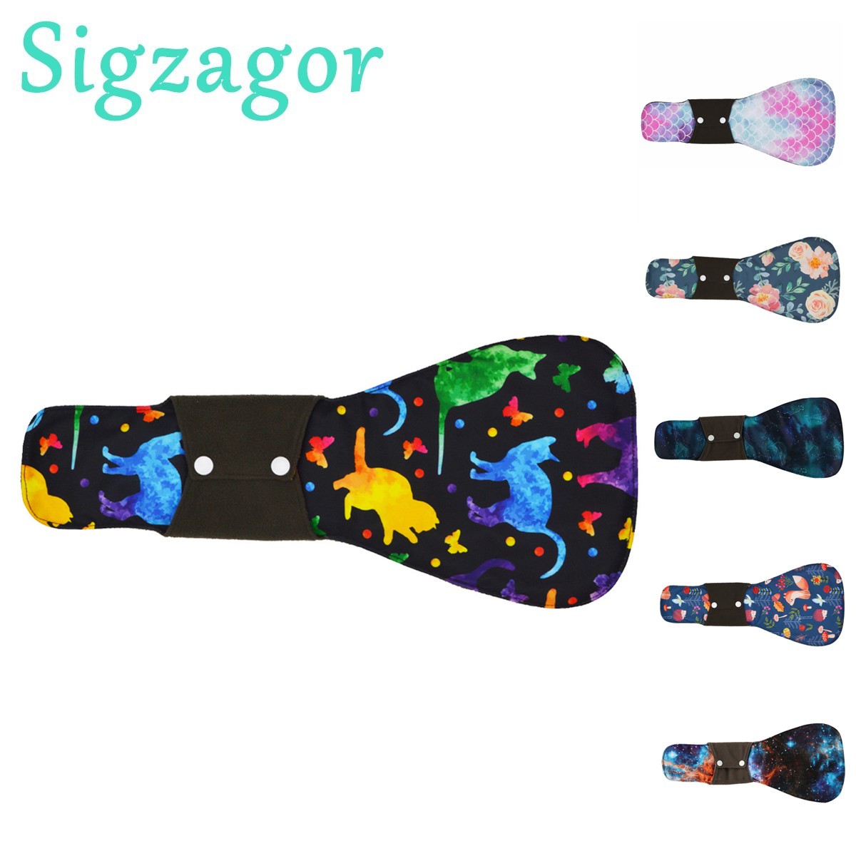 [시그자고르] 1 XXL 천 생리대 위생 대나무 숯 재 - Cloth Pad Reusable 리뷰 및 가격