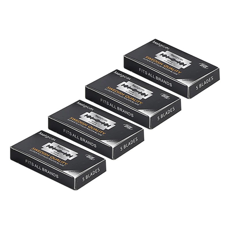 도매 20개입 이중 스틸 엣지 블레이드 면도날 스테인리 - Safety Razor Handle 리뷰 및 가격