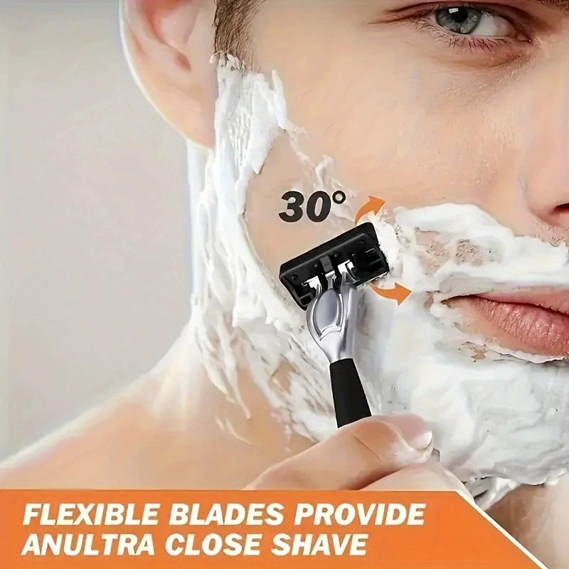 레이저 클래식 6겹 안전 면도기 남성용 면도 및 여성용 - Safety Razor Handle 리뷰 및 가격