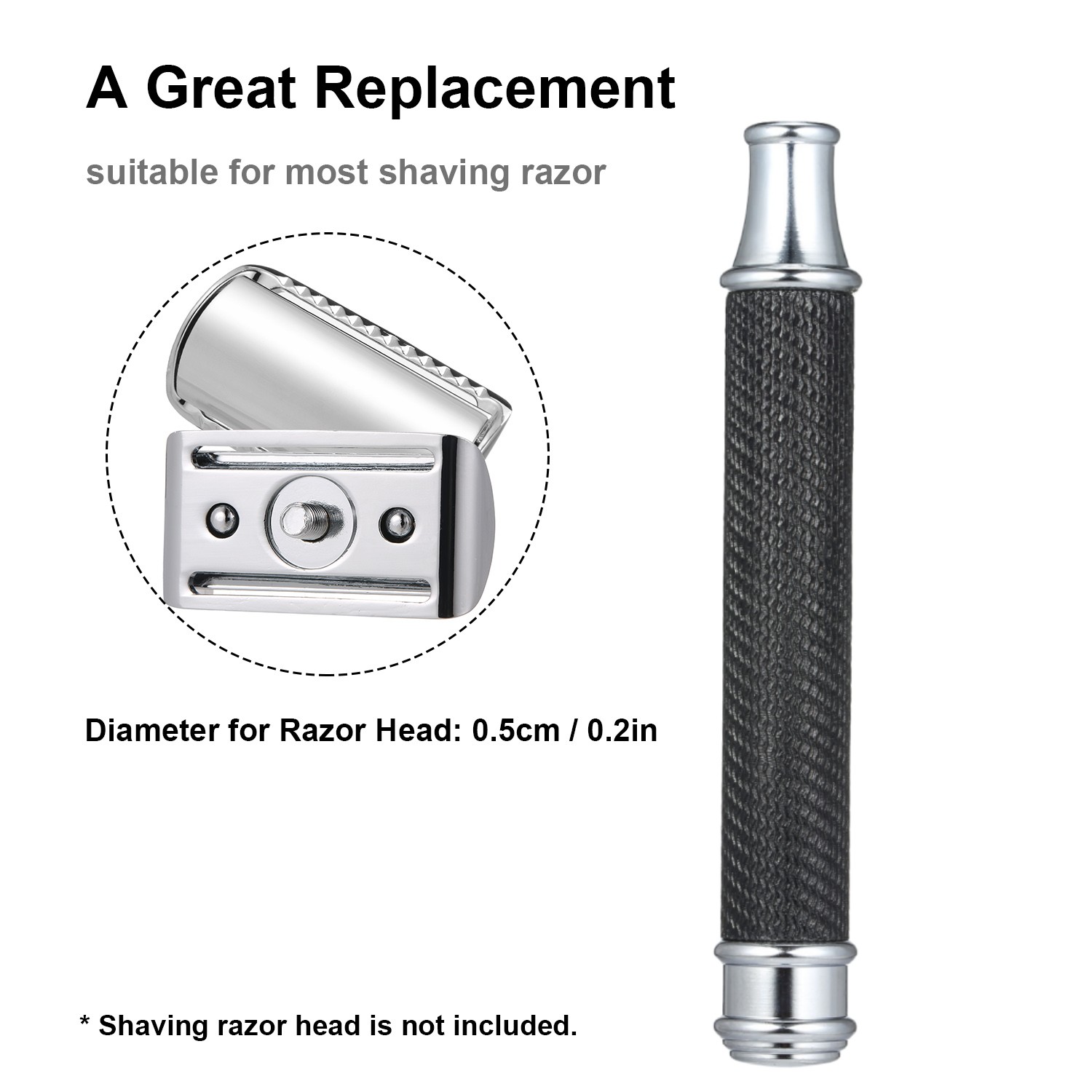 더블 에지 면도기 안전 교체 수염 면도기 핸들 그립 면 - Safety Razor Handle 리뷰 및 가격