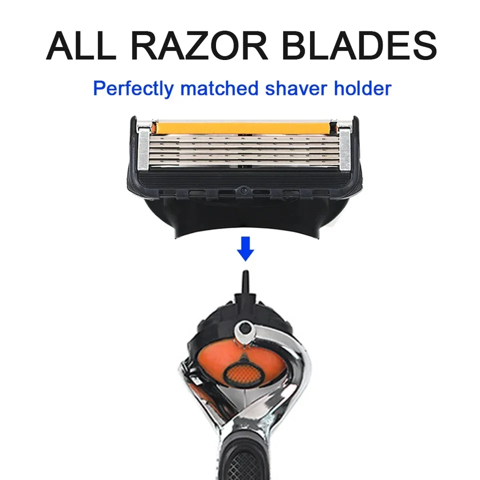 5겹 교체형 안전날, 남성용 수동 면도기, 스테인리스  - Safety Razor Handle 리뷰 및 가격