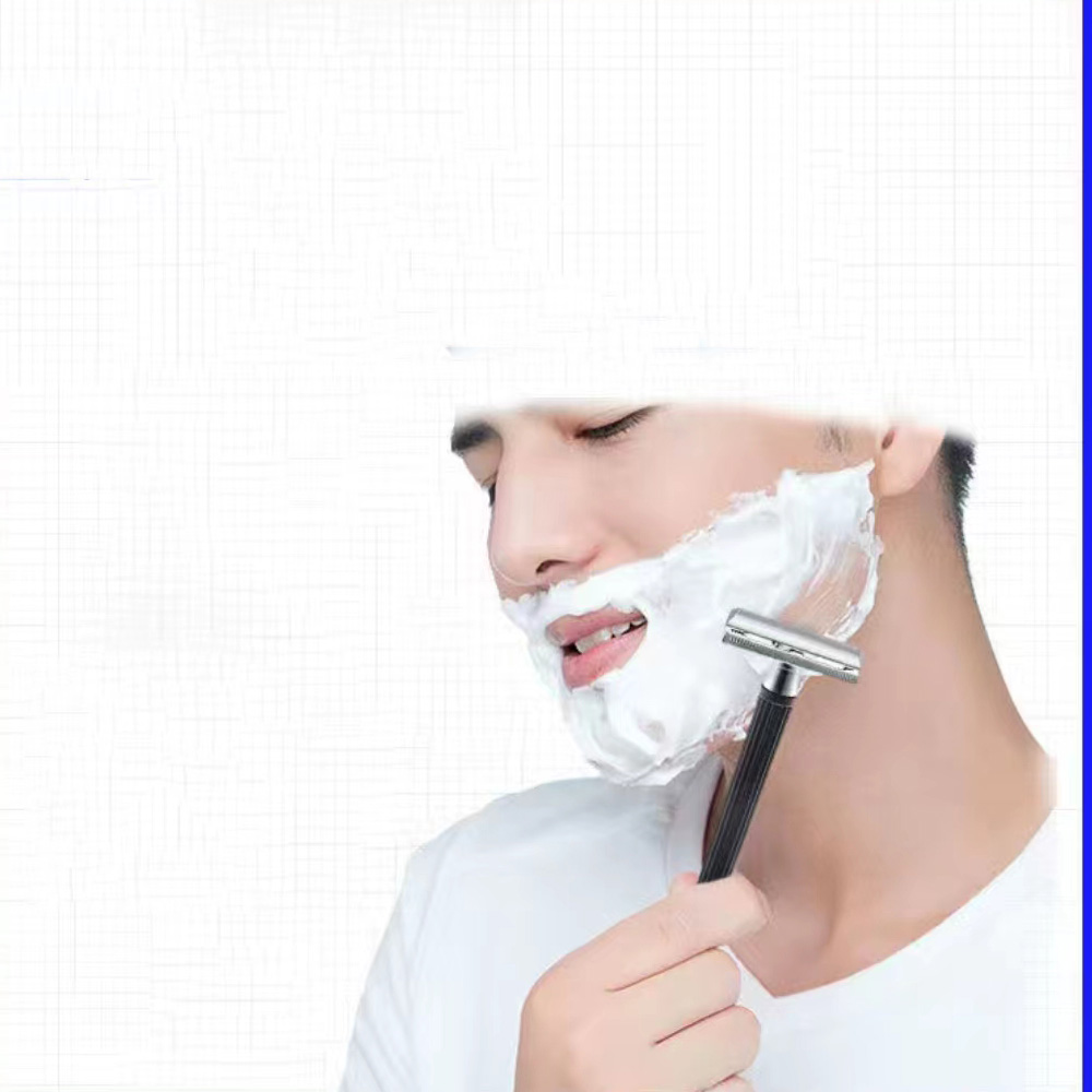 남성용 스테인레스 스틸 짧은 손잡이, 클래식 안전 면도 - Safety Razor Handle 리뷰 및 가격