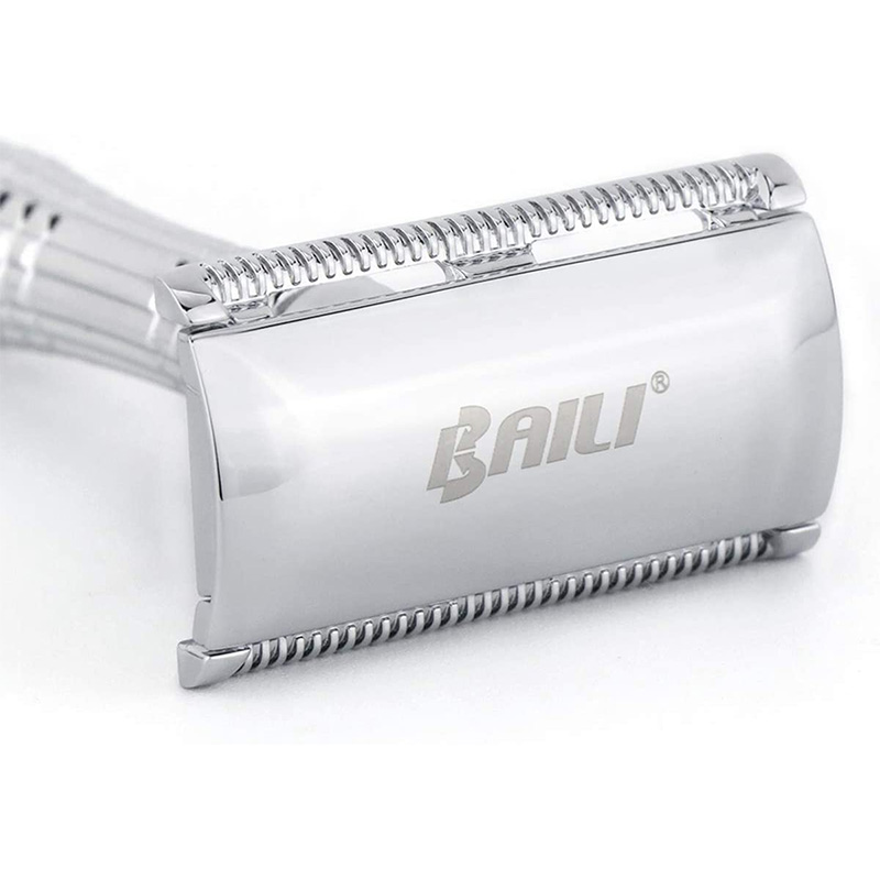 플래티넘 블레이드와 미러 여행용 케이스가 포함된 남성용 - Safety Razor Handle 리뷰 및 가격