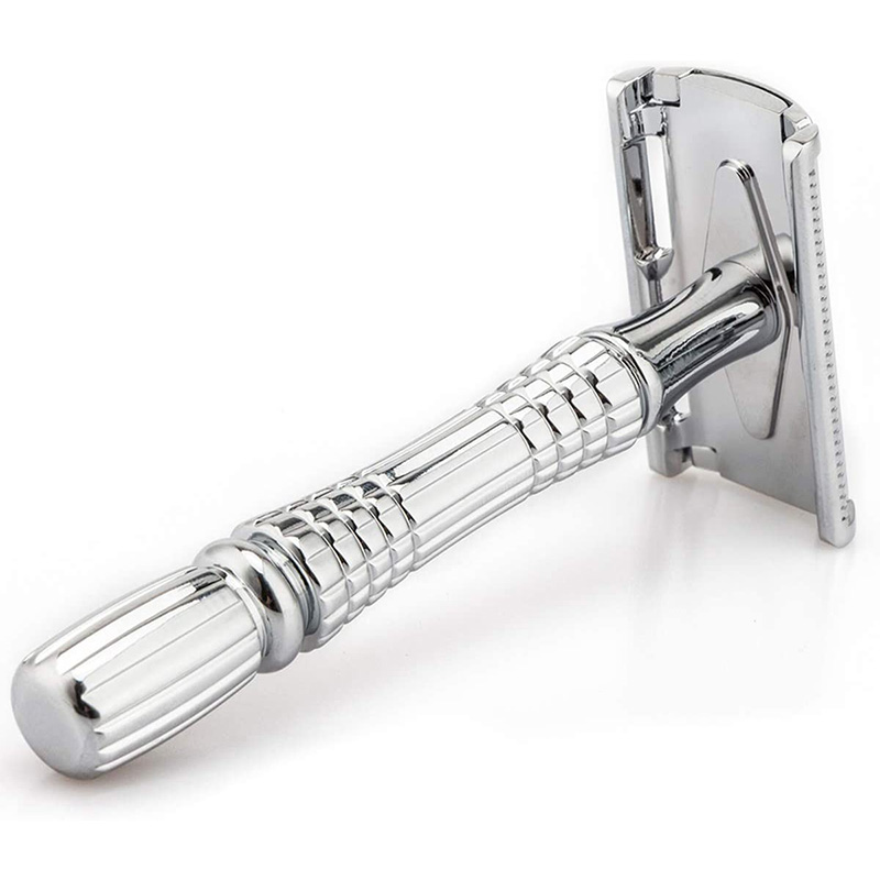 플래티넘 블레이드와 미러 여행용 케이스가 포함된 남성용 - Safety Razor Handle 리뷰 및 가격
